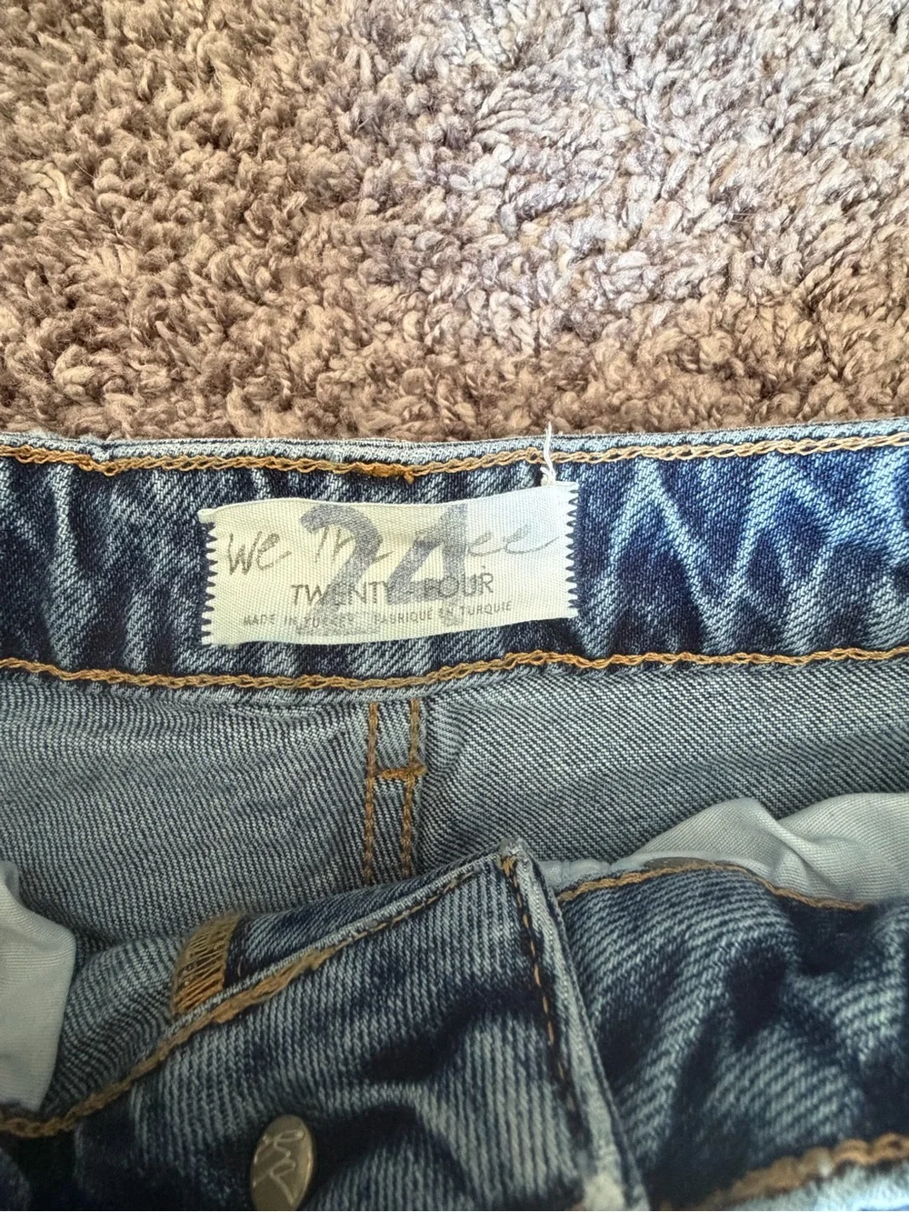 Free People/We The Free High Rise Stella Kick Flare Jeans